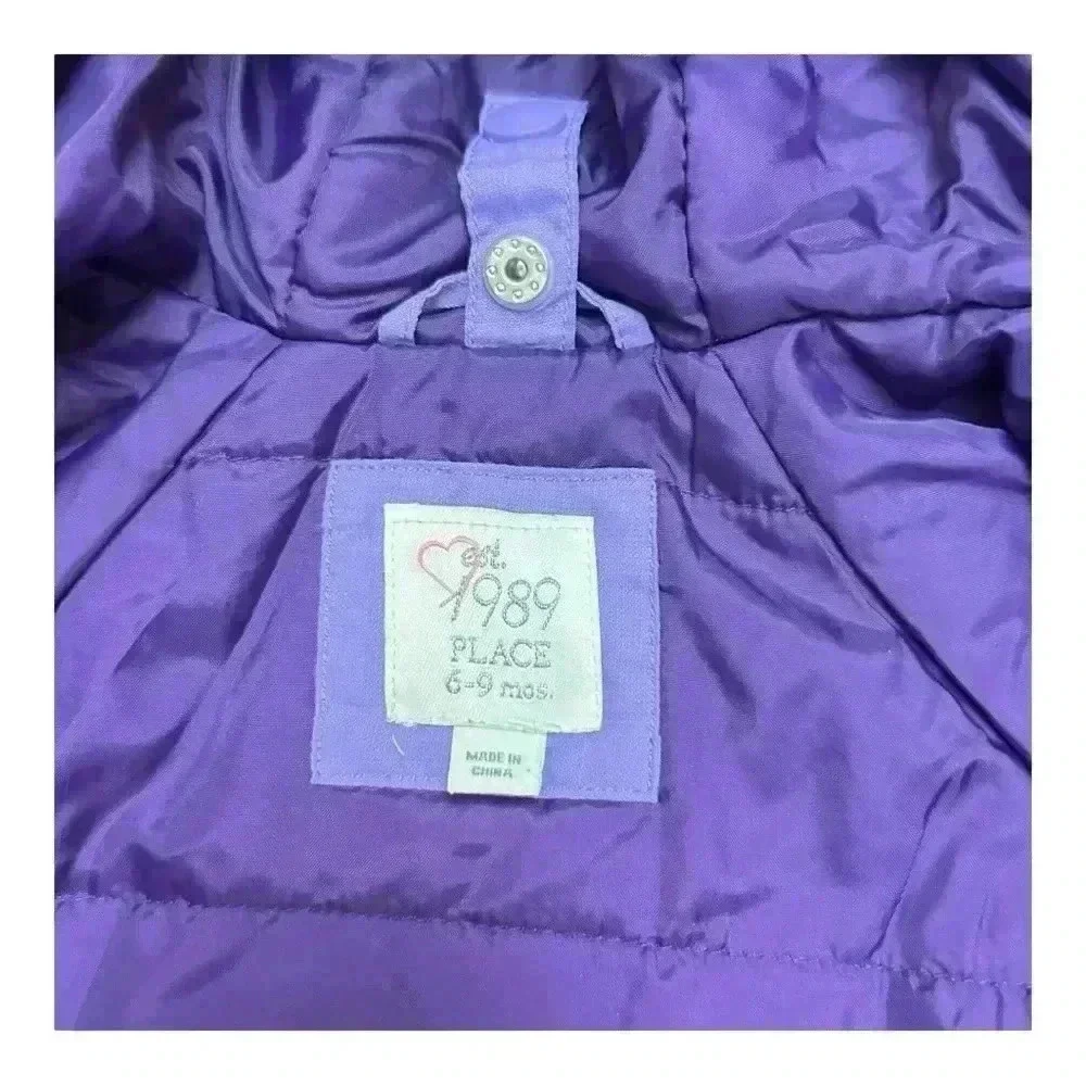 THE CHILDREN PLACE Winter 2-In-1 Jacket Size 6-9 months Fleece Inner